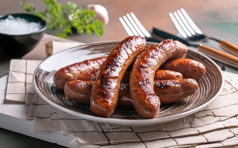 Сосиска жареная куриная