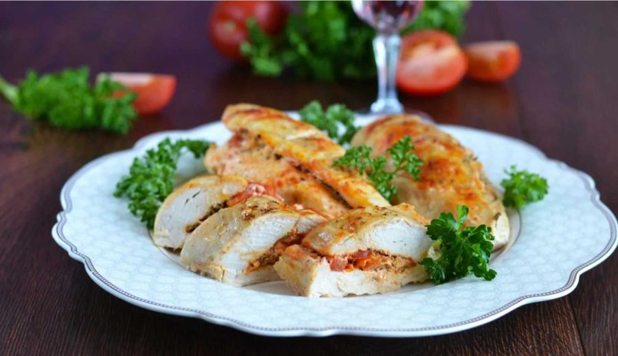 Куриные медальоны карри