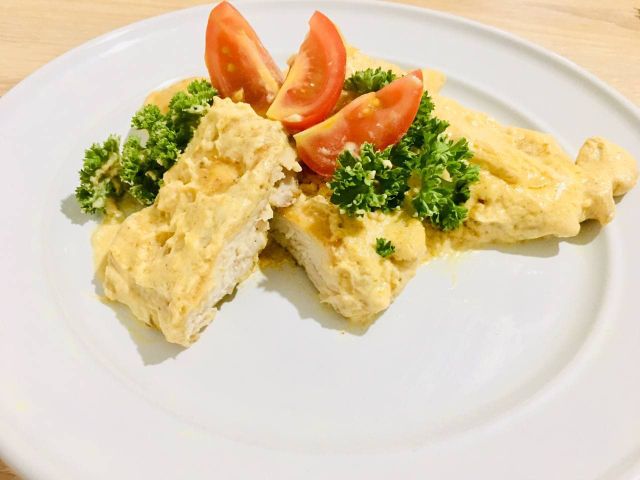 Куриное филе в горчичной панировке