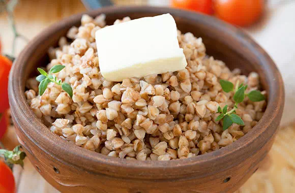 Каша гречневая с маслом