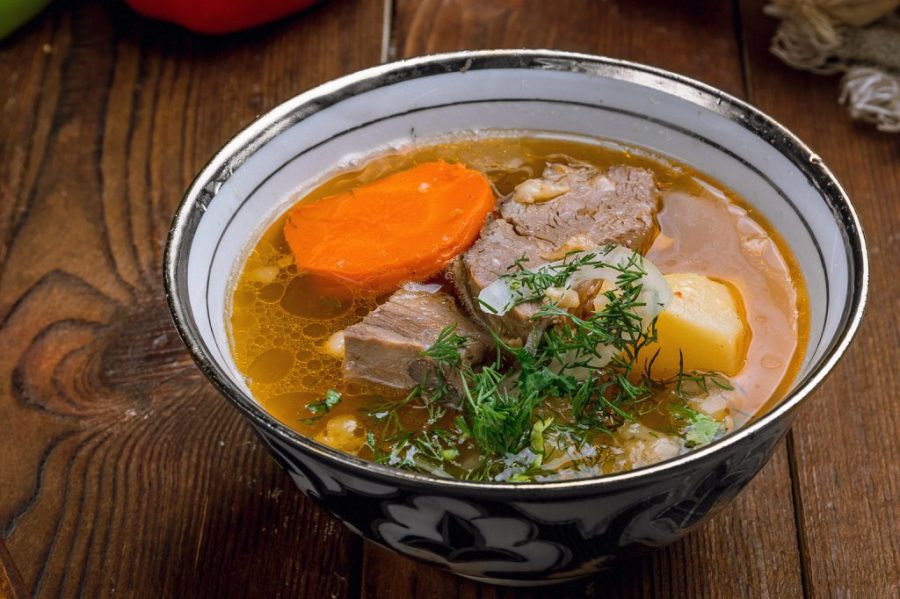 Суп Шурпа с мясом